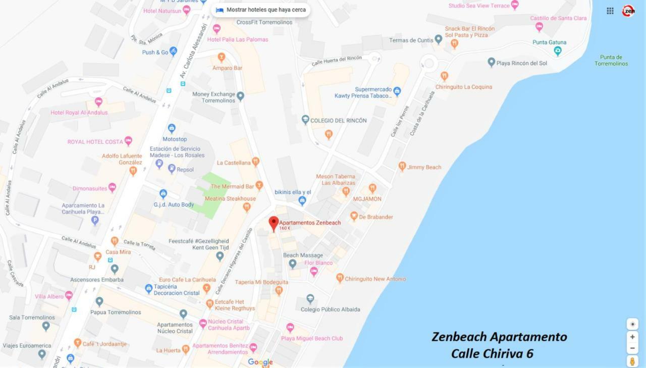 Zenbeach 1A Playa Carihuela ตอร์เรโมลิโนส ภายนอก รูปภาพ